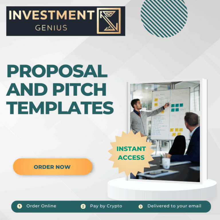 Proposal & Pitch templates